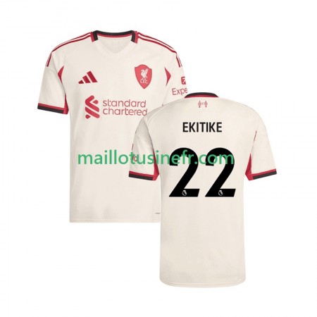 Maillot de Foot Liverpool Hugo Ekitike 22 Extérieur 2025-26 Maillot de Foot Liverpool Hugo Ekitike 22 Extérieur 2025-26